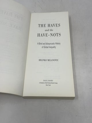 Haves and the Have-Nots