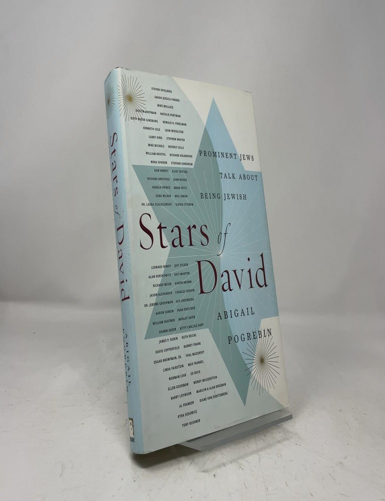 Item #462202 Stars of David: Prominent Jews Talk About Being Jewish. Abigail Pogrebin.