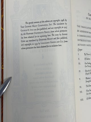 Essays of Michel de Montaigne Volume I