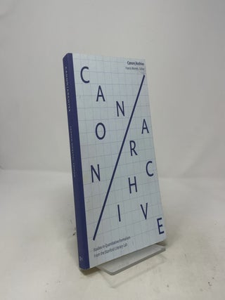Canon/Archive: Studies in Quantitative Formalism
