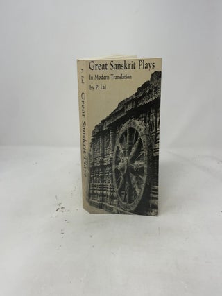 Great Sanskrit Plays in Modern Translation