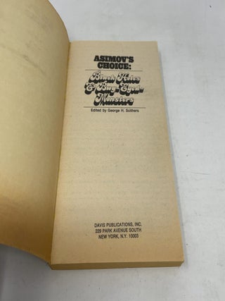 Asimov's Choice: Black Holes & Bug-Eyed-Monsters