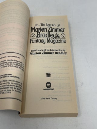 The Best of Marion Zimmer Bradley's Fantasy Magazine - Volume 1