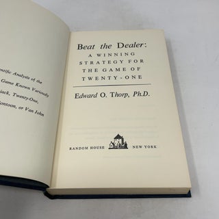Beat the Dealer: A Winning Strategy for the Game of Twenty-One