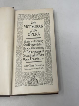 The Victor Book of the Opera