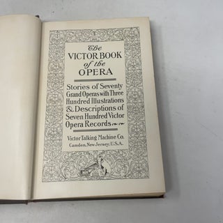 The Victor Book of the Opera