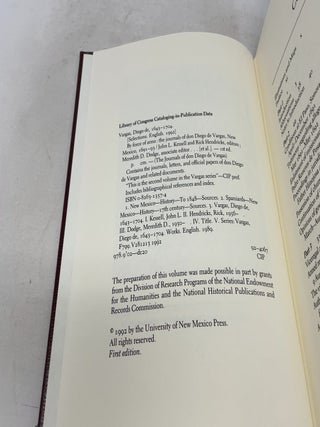 By Force of Arms: The Journals of Don Diego de Vargas, 1691-1693