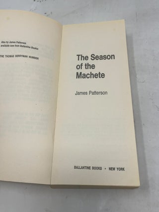 The season of the machete