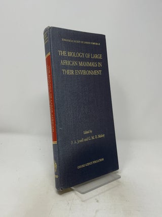 Item #514107 The Biology of Large African Mammals in their Environment (Symposia of the...
