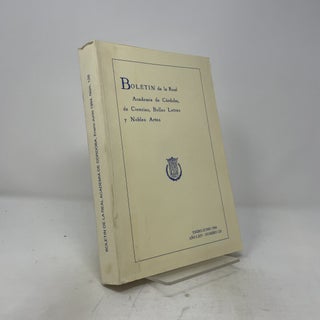 Boletín de la Real Academia de Córdoba de Ciencias, Bellas Letras y Nobles Artes