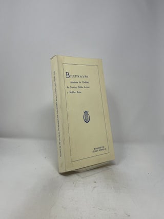 Bolet&iacute;n de la Real Academia de C&oacute;rdoba de Ciencias, Bellas Letras y Nobles Artes