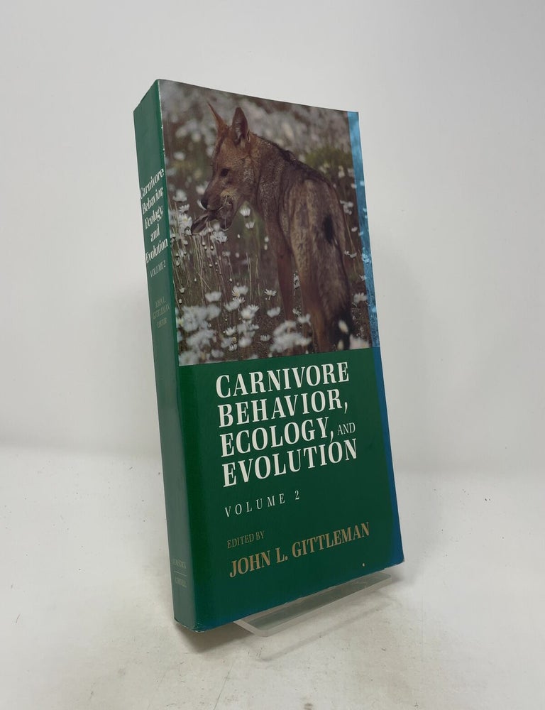 Item #514621 Carnivore Behavior, Ecology, and Evolution