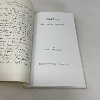 Black Mesa: The Hanging of Jamie Stott
