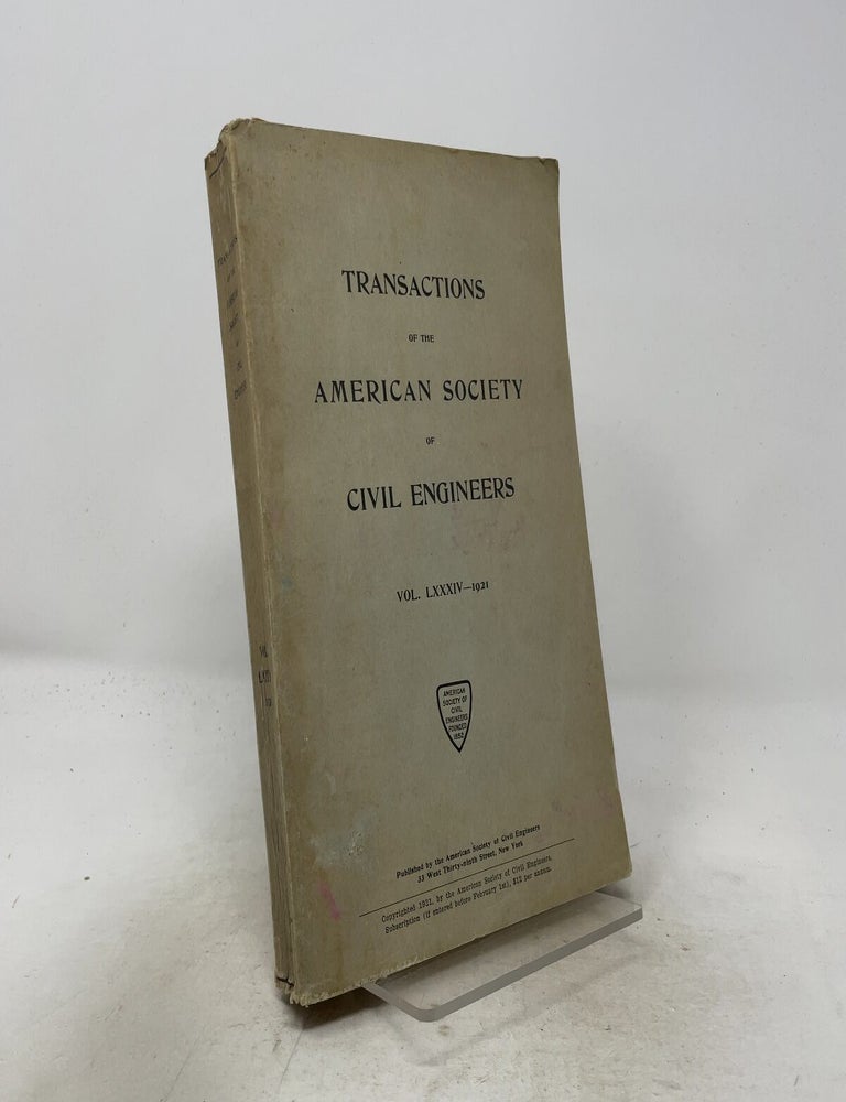 Item #520599 Transactions of the American Society of Civil Engineers