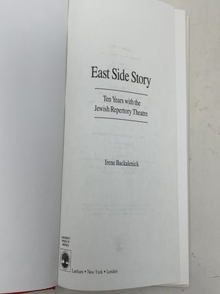 East Side Story: Ten Years With the Jewish Repertory Theatre