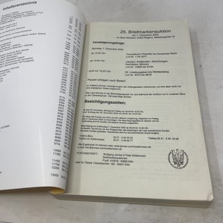 Briefmarken-Auktion 7. Dezember 2002