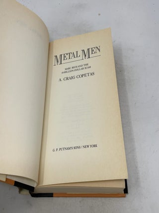 Metal Men: Marc Rich and the 10-Billion-Dollar Scam