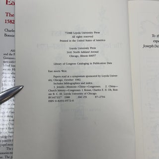 East Meets West: The Jesuits in China, 1582-1773