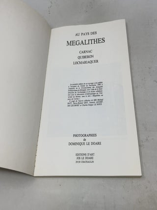Au Pays des Megalithes