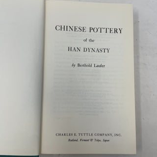 Chinese Pottery of the Han Dynasty