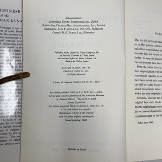 Chinese Pottery of the Han Dynasty