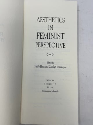 Aesthetics in Feminist Perspective (A Hypatia Book)