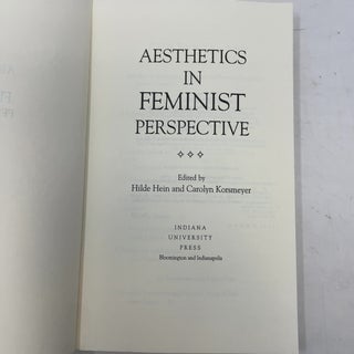 Aesthetics in Feminist Perspective (A Hypatia Book)
