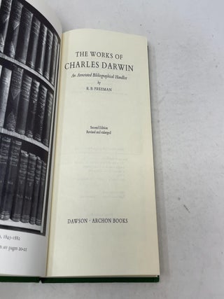 The Works of Charles Darwin: An Annotated Bibliographical Handlist