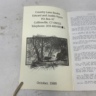 A Bibliographical Check List of the Writings of Zane Grey
