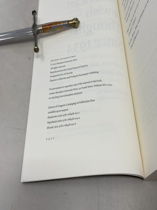 American Jewish Thought Since 1934: Writings on Identity, Engagement, and Belief (Brandeis Library of Modern Jewish Thought)
