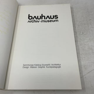 Sammlungs-Katalog (Auswahl) Architektur Design · Malerei · Grafik · Kunstpädagogik