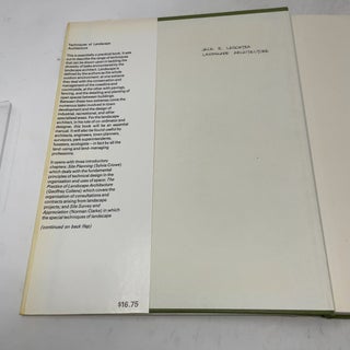 Techniques of Landscape Architecture