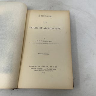 A Text-Book of the History of Architecture