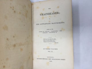 The Chainbearer or the Little Manuscripts