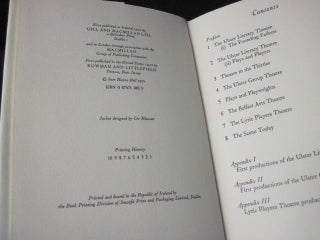 The Theatre in Ulster: A survey of the dramatic movement in Ulster from 1902 until the present day