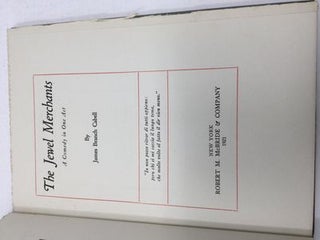 The Jewel Merchants: A Comedy in One Act